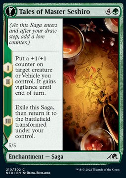 Tales of Master Seshiro // Seshiro's Living Legacy - Kamigawa: Neon Dynasty (Common) [NEO-210]