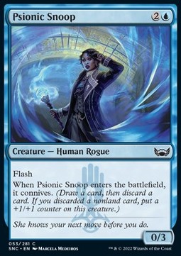 Psionic Snoop - Streets of New Capenna (Common) [SNC-53]