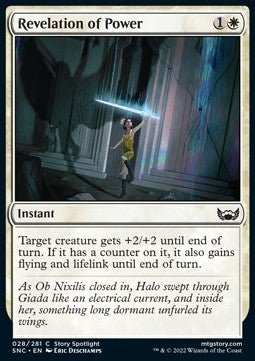 Revelation of Power - Streets of New Capenna (Common) [SNC-28]