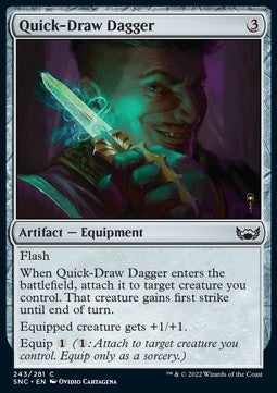 Quick-Draw Dagger - Streets of New Capenna (Common) [SNC-243]