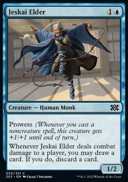 Jeskai Elder⁣ - Double Masters 2022⁣ (Common)⁣ [53]