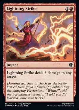 Lightning Strike - Dominaria United (Common) [DMU-137]