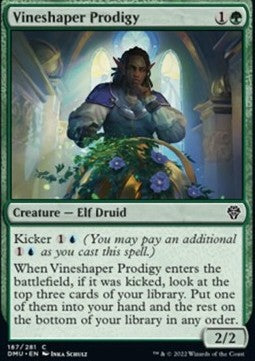 Vineshaper Prodigy - Dominaria United (Common) [DMU-187]