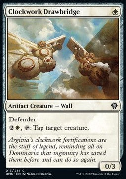 Clockwork Drawbridge - Dominaria United (Common) [DMU-13]