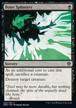 Bone Splinters - Dominaria United (Common) [DMU-83]