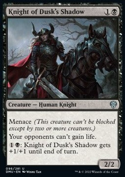 Knight of Dusk's Shadow - Dominaria United (Uncommon) [DMU-96]