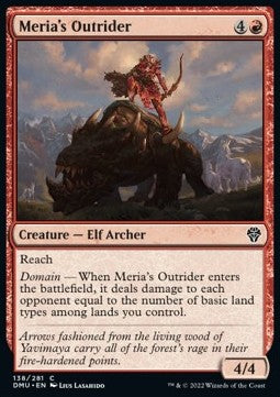 Meria's Outrider - Dominaria United (Common) [DMU-138]
