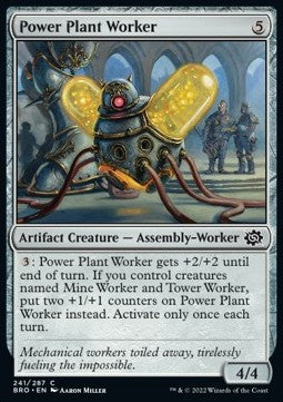 Power Plant Worker - The Brothers' War (Common) [BRO-241]