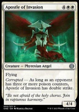 Apostle of Invasion - Phyrexia: All Will Be One (Uncommon) [ONE-3]