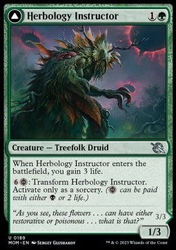 Herbology Instructor // Malady Invoker - March of the Machine (Uncommon) [MOM-189]