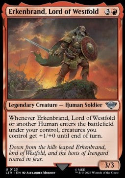 Erkenbrand, Lord of Westfold - The Lord of the Rings: Tales of Middle-earth (Uncommon) [LTR-123]
