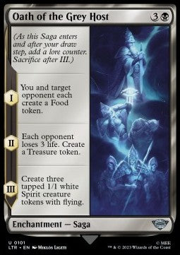 Oath of the Grey Host - The Lord of the Rings: Tales of Middle-earth (Uncommon) [LTR-101]
