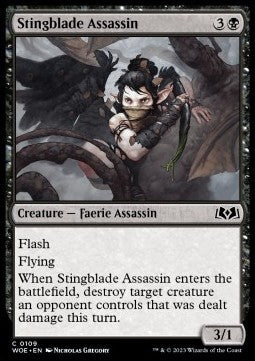 Stingblade Assassin - Wilds of Eldraine (Common) [WOE-109]