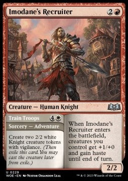 Imodane's Recruiter // Train Troops