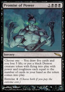Promise of Power - Mirrodin (Rare) [MRD-74]