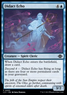 Didact Echo - The Lost Caverns of Ixalan (Common) [LCI-53]