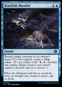 Brackish Blunder - The Lost Caverns of Ixalan (Common) [LCI-46]