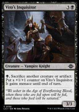 Vito's Inquisitor - The Lost Caverns of Ixalan (Common) [LCI-130]