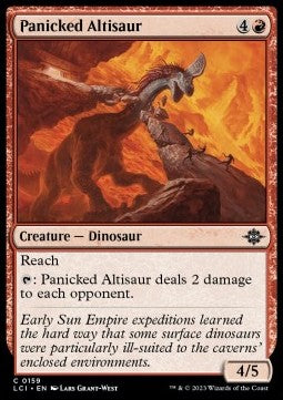 Panicked Altisaur - The Lost Caverns of Ixalan (Common) [LCI-159]