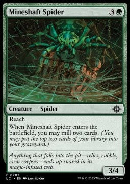 Mineshaft Spider - The Lost Caverns of Ixalan (Common) [LCI-202]