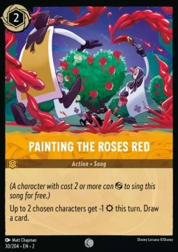 Painting the Roses Red