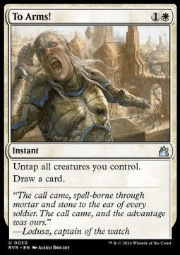 To Arms! - Ravnica Remastered (Uncommon) [RVR-30]