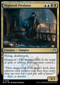 Nightveil Predator - Ravnica Remastered (Uncommon) [RVR-206]