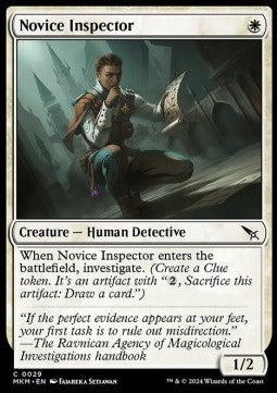 Novice Inspector - Murders at Karlov Manor (Common) [MKM-29]