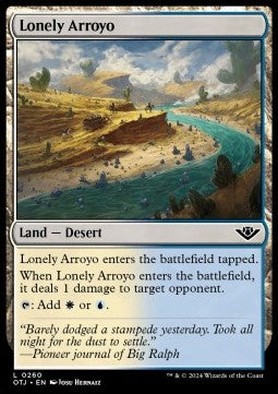 Lonely Arroyo