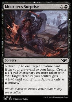 Mourner's Surprise