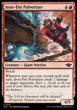 Iron-Fist Pulverizer - Outlaws of Thunder Junction (Common) [OTJ-131]