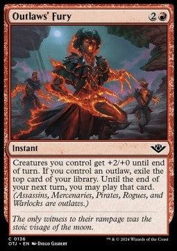 Outlaws' Fury - Outlaws of Thunder Junction (Common) [OTJ-136]