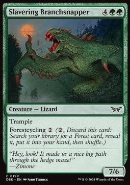 Slavering Branchsnapper - Duskmourn: House of Horror (Common) [DSK-198]