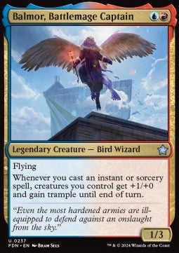 Balmor, Battlemage Captain⁣ - Magic: The Gathering Foundations⁣ (Uncommon)⁣ [237]