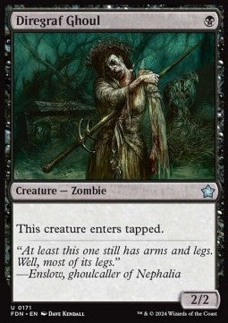 Diregraf Ghoul⁣ - Magic: The Gathering Foundations⁣ (Uncommon)⁣ [171]