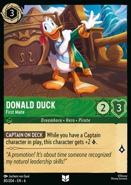 Donald Duck - First Mate