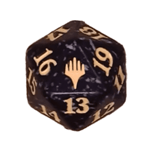 Magic: The Gathering Foundations: Beginner Box D20 Die (Yellow)⁣ - Magic: The Gathering Foundations