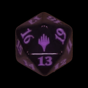 Magic: The Gathering Foundations: Beginner Box D20 Die (Purple)⁣ - Magic: The Gathering Foundations
