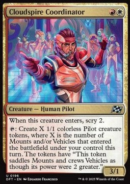 Cloudspire Coordinator⁣ - Aetherdrift⁣ (Uncommon)⁣ [196]