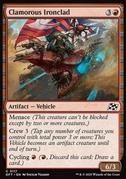 Clamorous Ironclad⁣ - Aetherdrift⁣ (Common)⁣ [117]