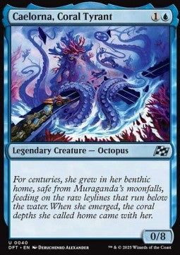Caelorna, Coral Tyrant⁣ - Aetherdrift⁣ (Uncommon)⁣ [40]