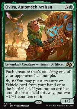 Oviya, Automech Artisan - Aetherdrift (Rare) [DFT-173]