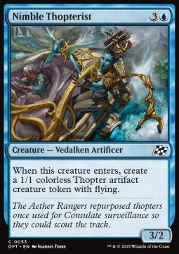 Nimble Thopterist⁣ - Aetherdrift⁣ (Common)⁣ [53]