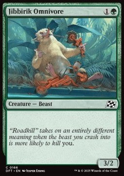 Jibbirik Omnivore⁣ - Aetherdrift⁣ (Common)⁣ [166]