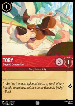 Toby - Dogged Companion