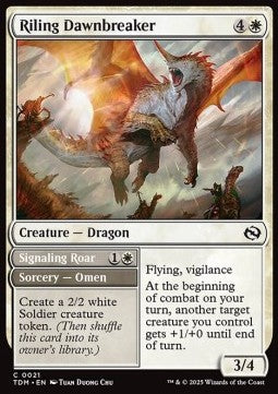 Riling Dawnbreaker // Signaling Roar