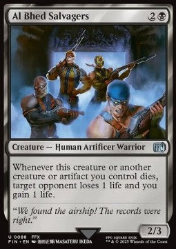 Al Bhed Salvagers - Magic: The Gathering - FINAL FANTASY (Uncommon) [FIN-88]