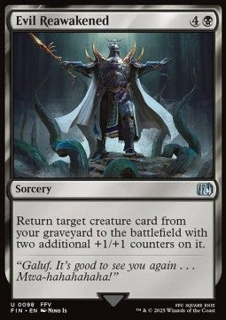 Evil Reawakened - Magic: The Gathering - FINAL FANTASY (Uncommon) [FIN-98]