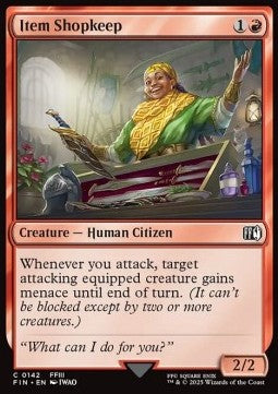 Item Shopkeep - Magic: The Gathering - FINAL FANTASY (Common) [FIN-142]