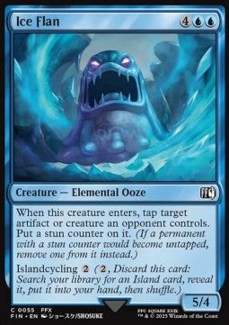 Ice Flan - Magic: The Gathering - FINAL FANTASY (Common) [FIN-55]